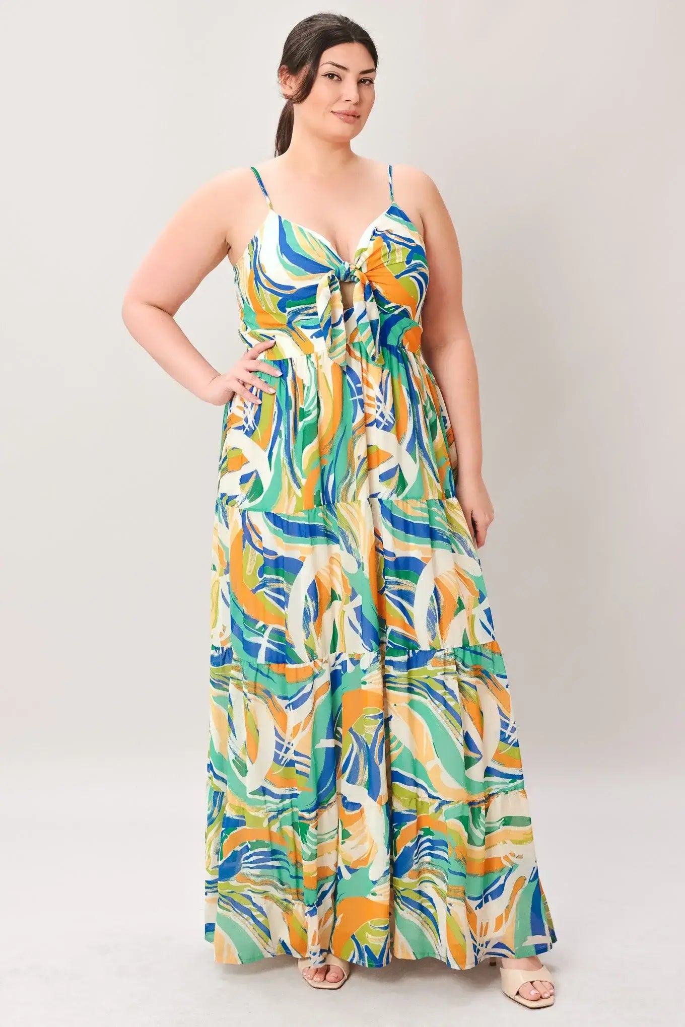 FLORIDA DREAMS WOVEN MAXI DRESS - Flying Tomato - Flyclothing LLC