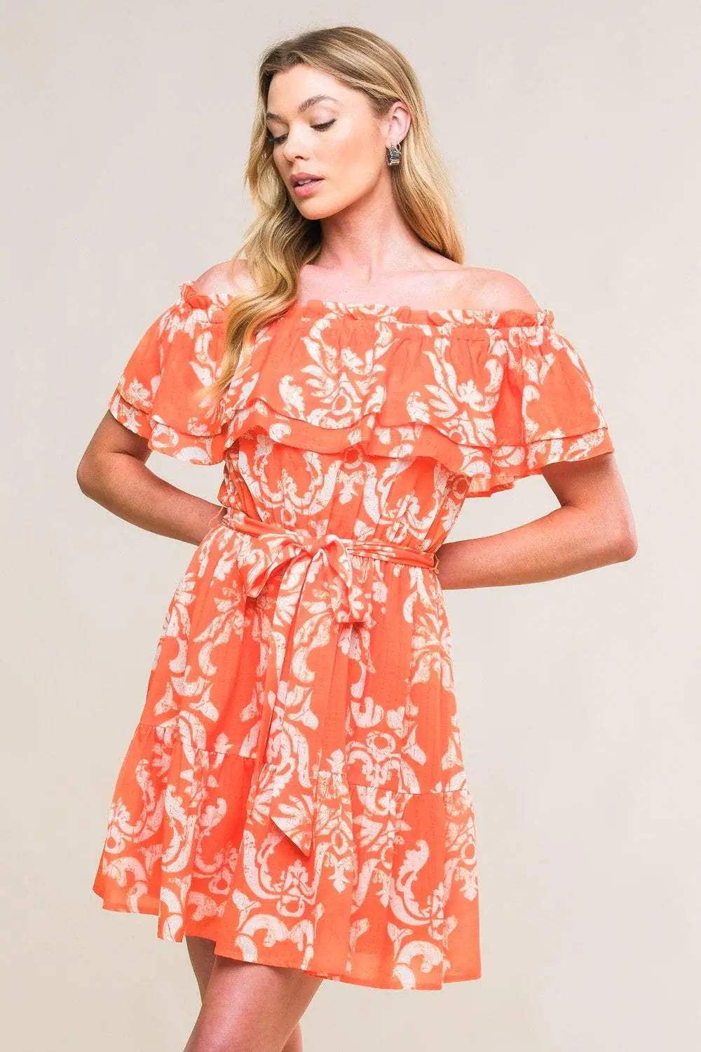 CAPTIVATING ALWAYS WOVEN MINI DRESS - Flying Tomato - Flyclothing LLC