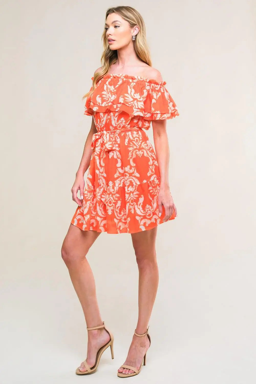 CAPTIVATING ALWAYS WOVEN MINI DRESS - Flying Tomato - Flyclothing LLC