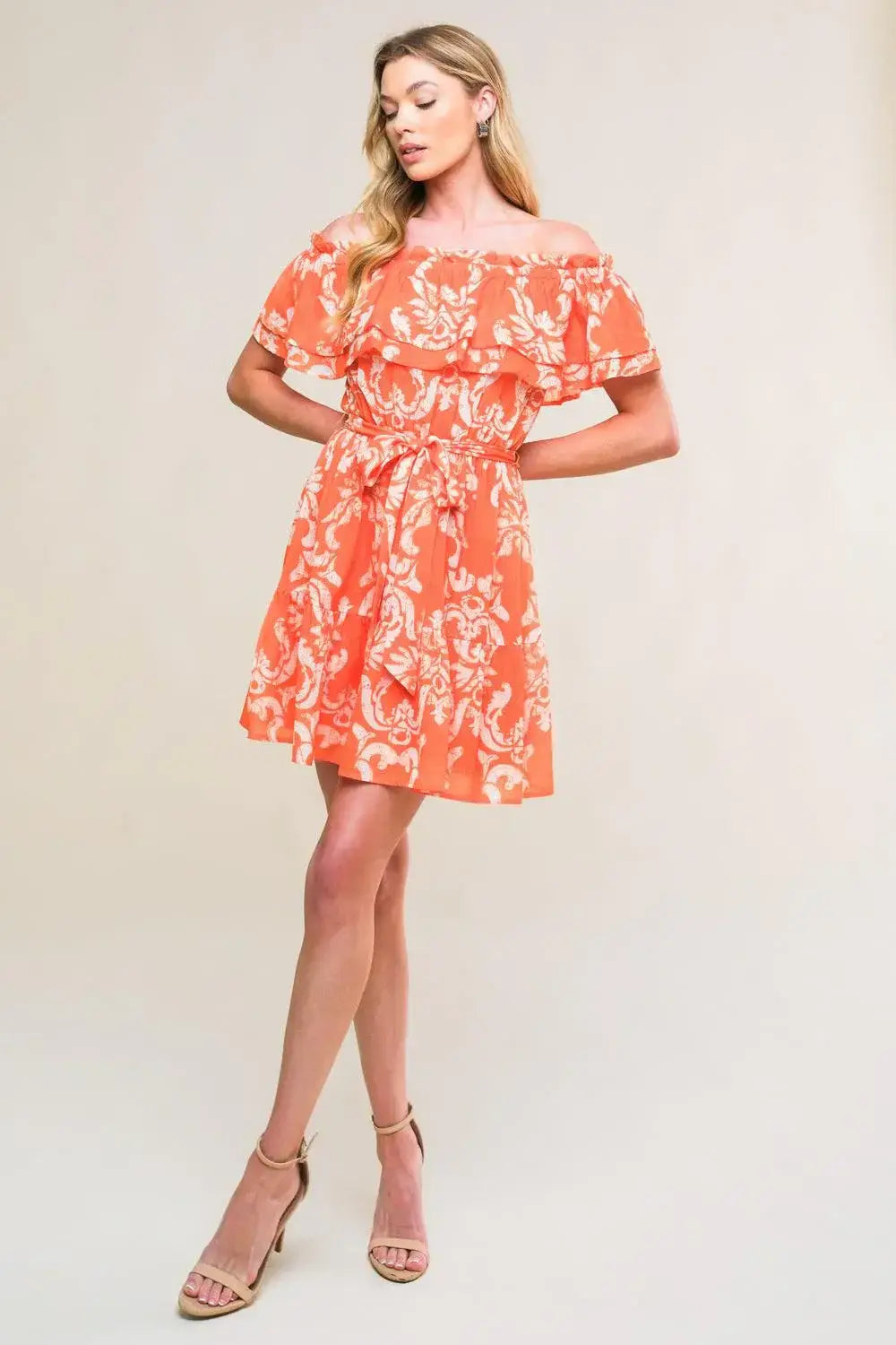 CAPTIVATING ALWAYS WOVEN MINI DRESS - Flying Tomato - Flyclothing LLC