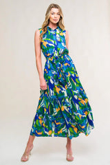 PRISTINE CHICNESS WOVEN MIDI DRESS - Flying Tomato - Flyclothing LLC