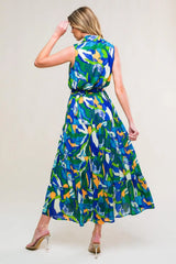 PRISTINE CHICNESS WOVEN MIDI DRESS - Flying Tomato - Flyclothing LLC
