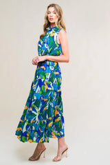 PRISTINE CHICNESS WOVEN MIDI DRESS - Flying Tomato - Flyclothing LLC
