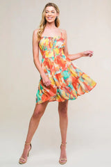 MAJESTIC ENERGY WOVEN MINI DRESS - Flying Tomato - Flyclothing LLC