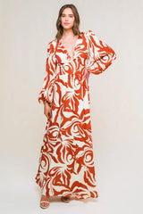 LOVE IN YOUR EYES WOVEN MAXI DRESS - Flying Tomato - Flyclothing LLC