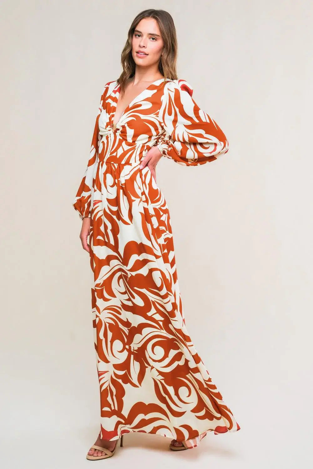 LOVE IN YOUR EYES WOVEN MAXI DRESS - Flying Tomato - Flyclothing LLC