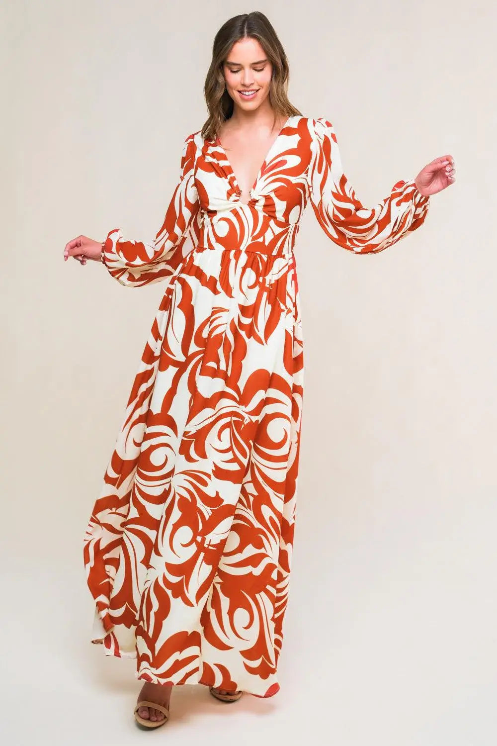 LOVE IN YOUR EYES WOVEN MAXI DRESS - Flying Tomato - Flyclothing LLC