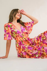 START LOOKING WOVEN MIDI DRESS - Flying Tomato - Flyclothing LLC