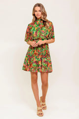 CLEAN AESTHETIC WOVEN MINI DRESS - Flying Tomato - Flyclothing LLC
