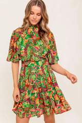 CLEAN AESTHETIC WOVEN MINI DRESS - Flying Tomato - Flyclothing LLC