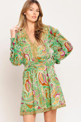 TIME SPENT TOGETHER WOVEN MINI DRESS - Flying Tomato - Flyclothing LLC