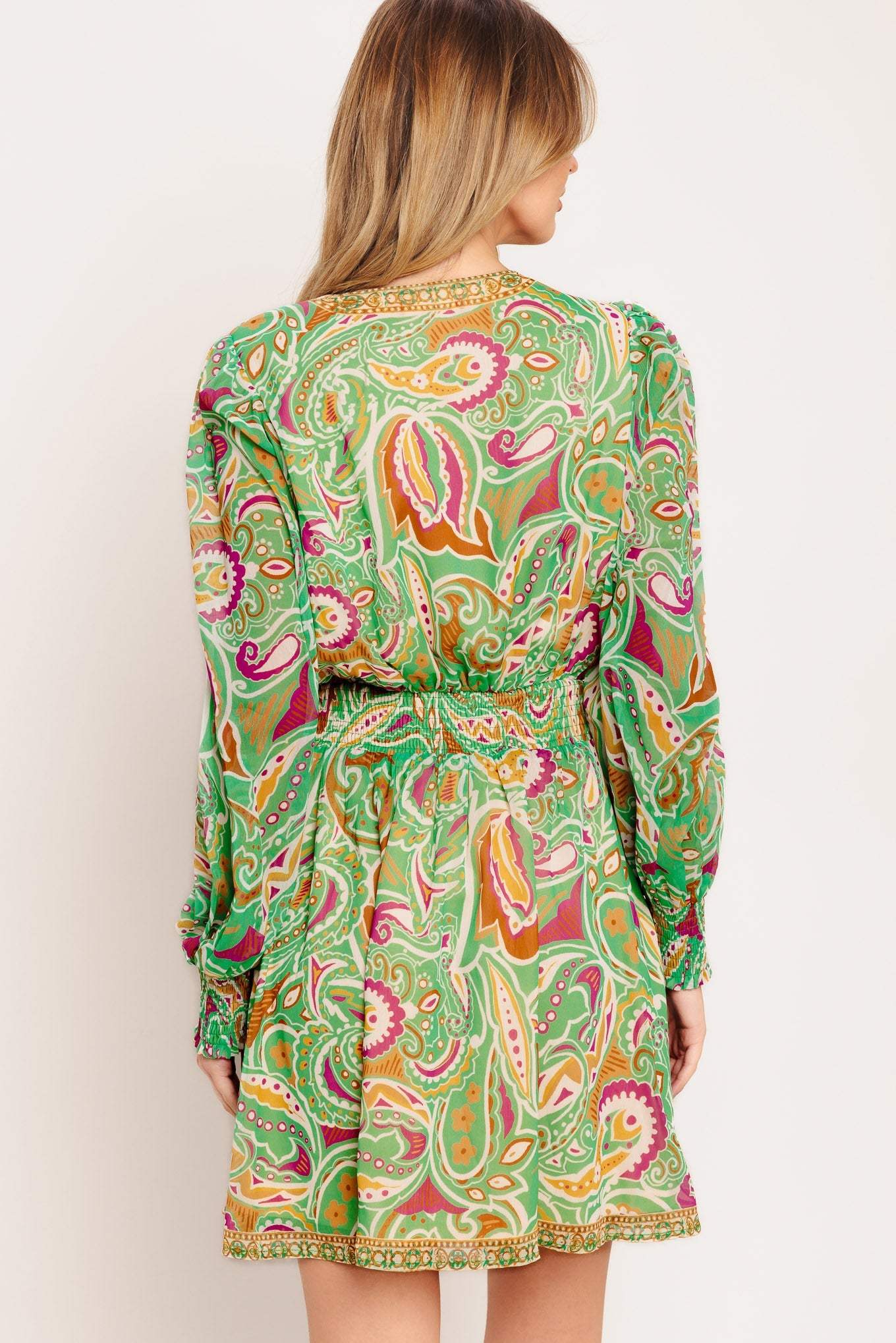 TIME SPENT TOGETHER WOVEN MINI DRESS - Flying Tomato - Flyclothing LLC