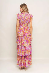 GETTING STARTED WOVEN MIDI DRESS - Flying Tomato - Flyclothing LLC