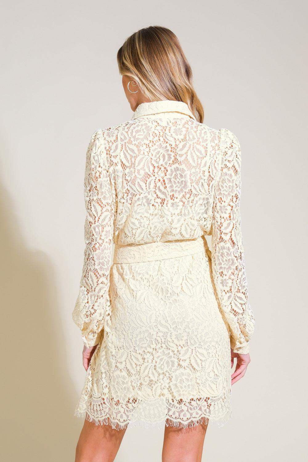 ADORE YOU LACE MINI DRESS - Flying Tomato - Flyclothing LLC