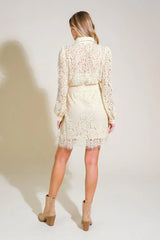 ADORE YOU LACE MINI DRESS - Flying Tomato - Flyclothing LLC