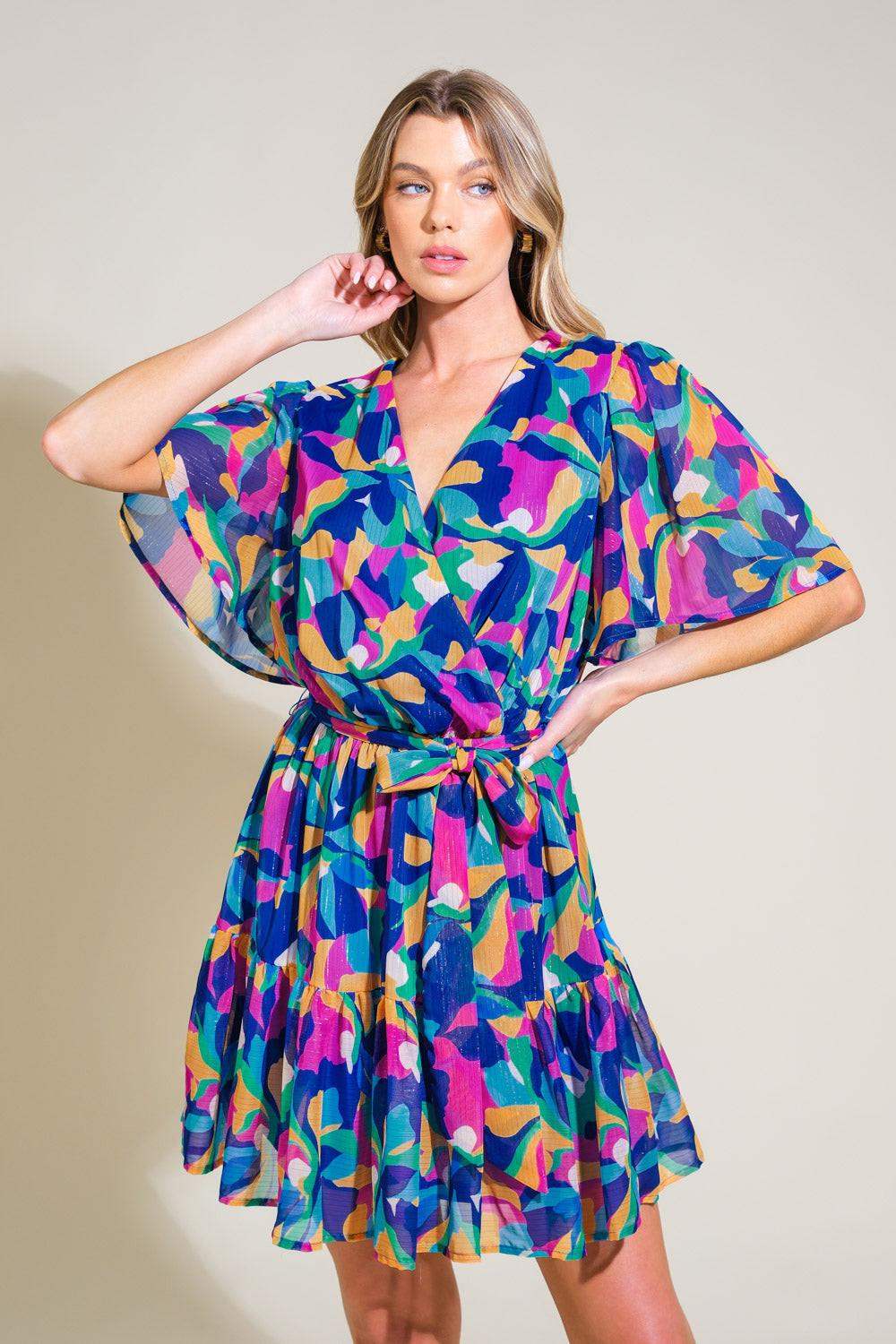 THINK OF ME WOVEN MINI DRESS - Flying Tomato - Flyclothing LLC