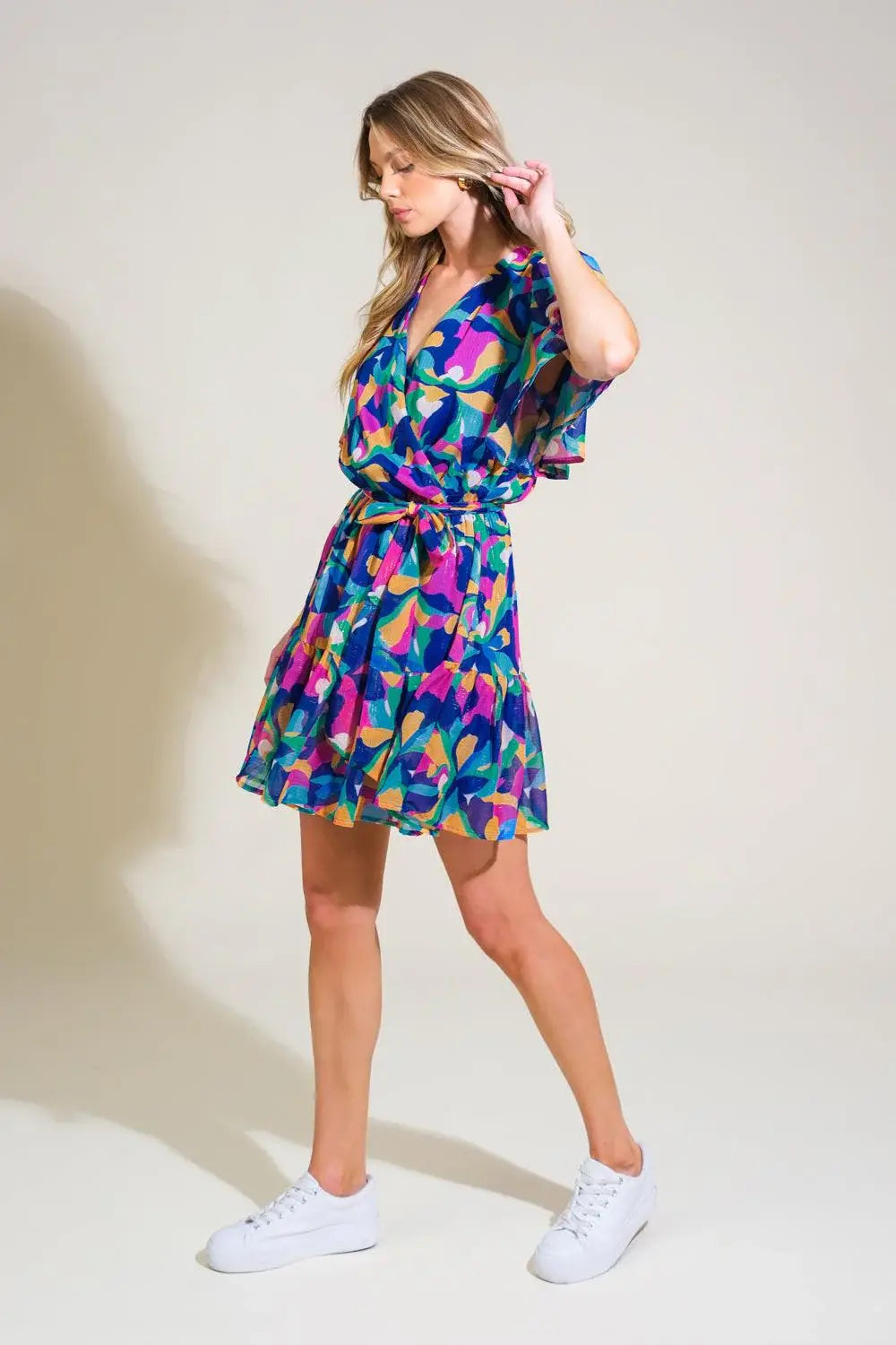 THINK OF ME WOVEN MINI DRESS - Flying Tomato - Flyclothing LLC