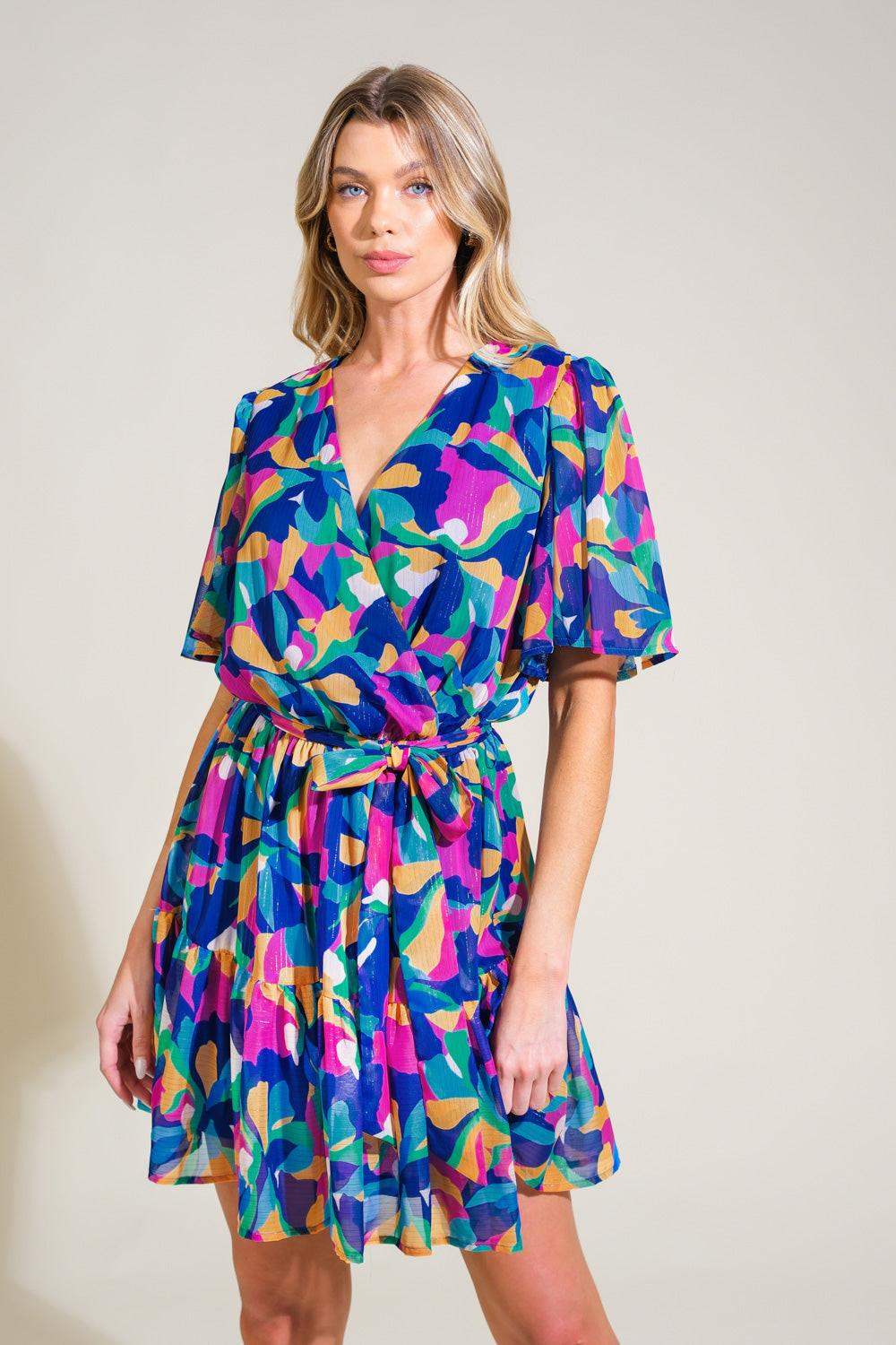 THINK OF ME WOVEN MINI DRESS - Flying Tomato - Flyclothing LLC