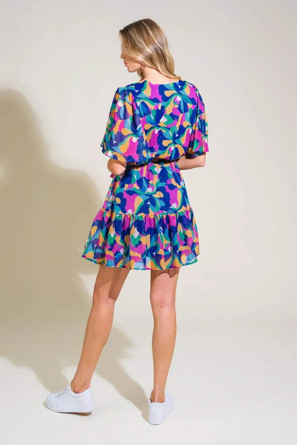 THINK OF ME WOVEN MINI DRESS - Flying Tomato - Flyclothing LLC
