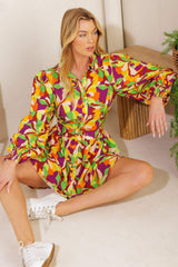 WORLD IS YOUR OYSTER WOVEN MINI DRESS - Flying Tomato - Flyclothing LLC
