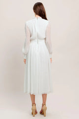 FOREVER WAITING WOVEN MIDI DRESS - Flying Tomato - Flyclothing LLC