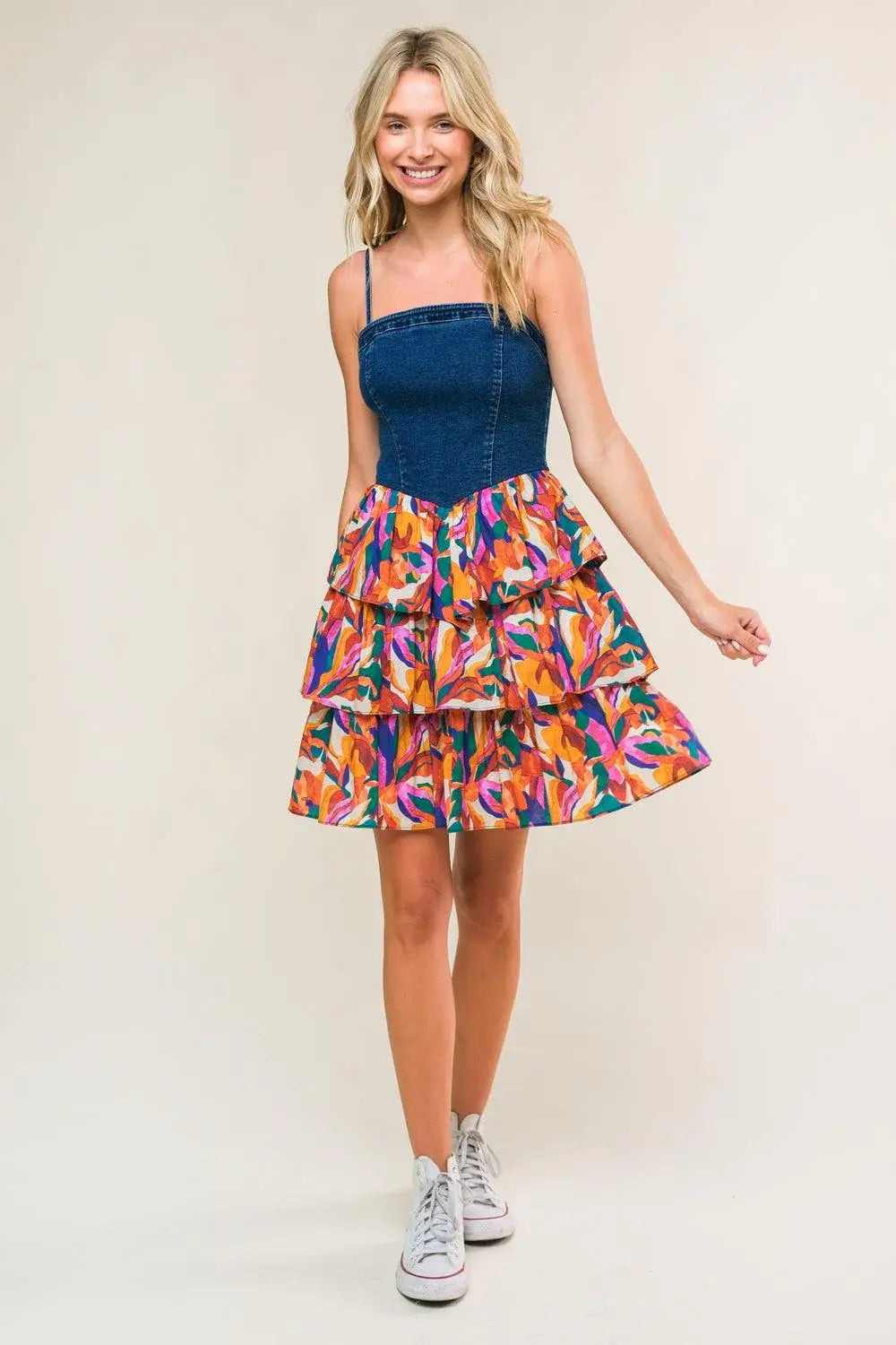 LACED IN LOVE WOVEN MINI DRESS - Flying Tomato - Flyclothing LLC