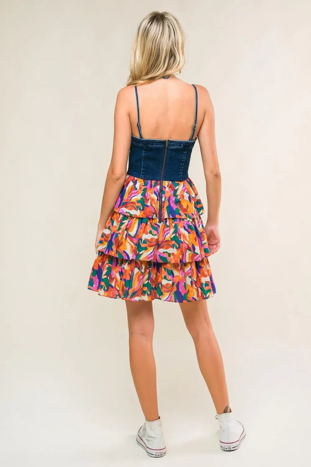 LACED IN LOVE WOVEN MINI DRESS - Flying Tomato - Flyclothing LLC