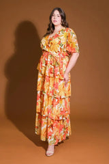 CONSISTENTLY CONFIDENT WOVEN MIDI DRESS - Flying Tomato - Flyclothing LLC