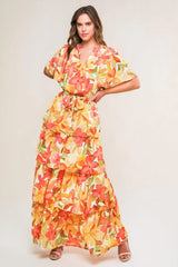 CONSISTENTLY CONFIDENT WOVEN MIDI DRESS - Flying Tomato - Flyclothing LLC