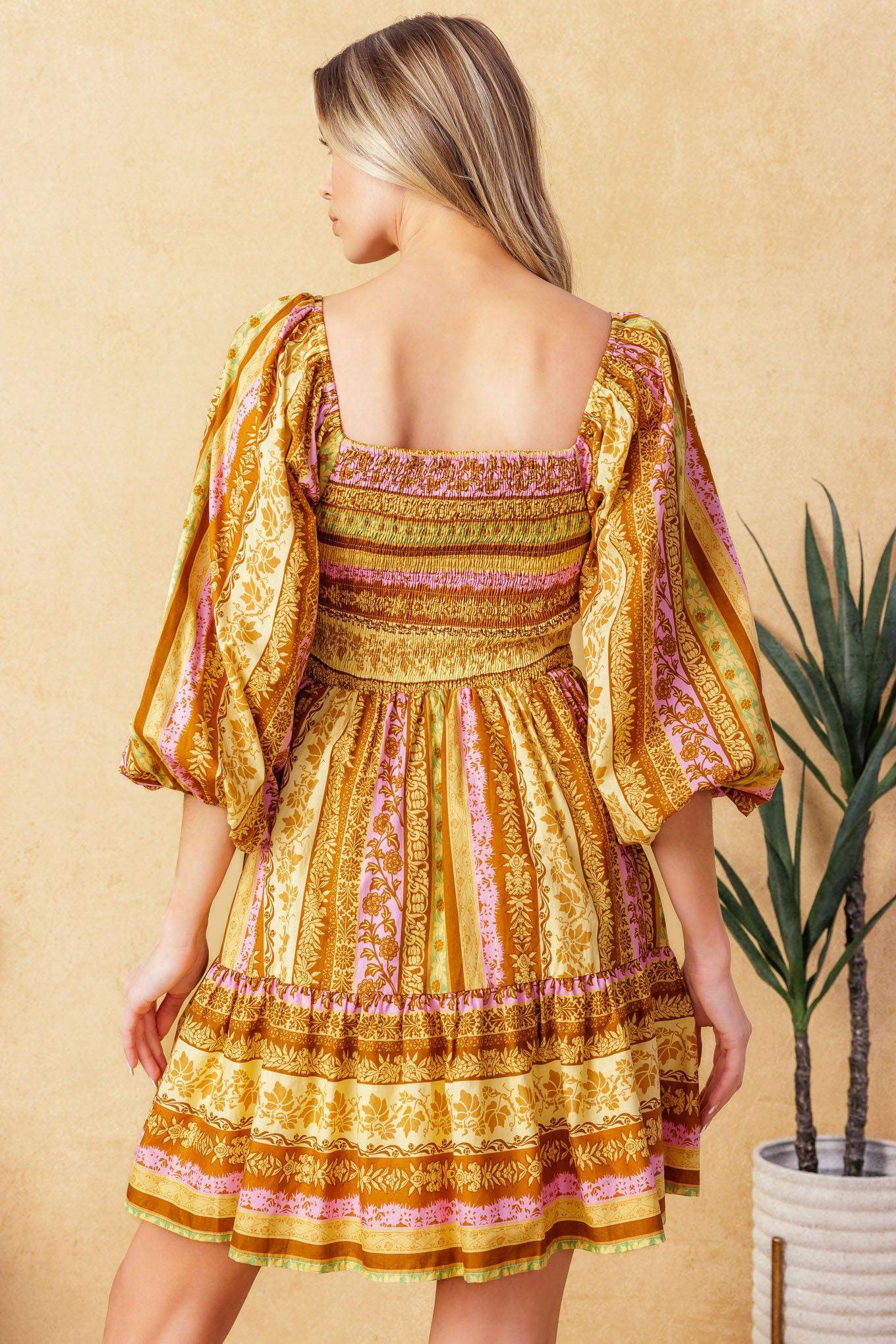 ALL MY PRIDE WOVEN MINI DRESS - Flying Tomato - Flyclothing LLC