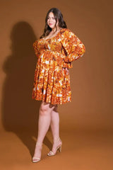 STYLISH CERTAINTY WOVEN MINI DRESS - Flying Tomato - Flyclothing LLC
