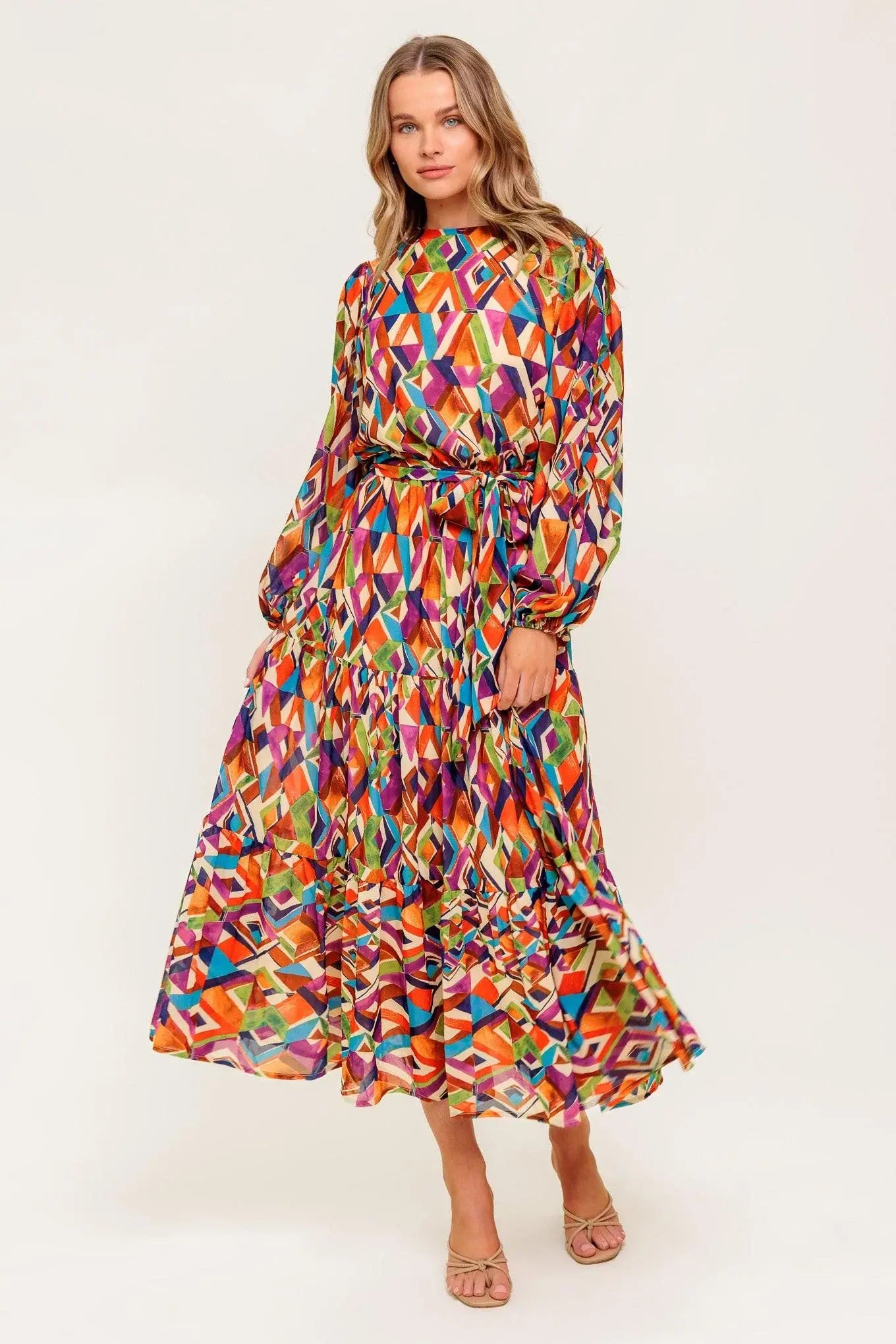 YOUR SWEETIE WOVEN MIDI DRESS - Flying Tomato - Flyclothing LLC