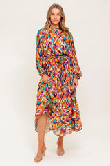 YOUR SWEETIE WOVEN MIDI DRESS - Flying Tomato - Flyclothing LLC