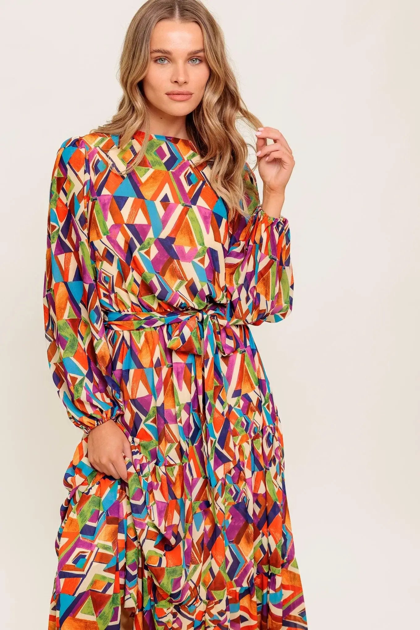 YOUR SWEETIE WOVEN MIDI DRESS - Flying Tomato - Flyclothing LLC