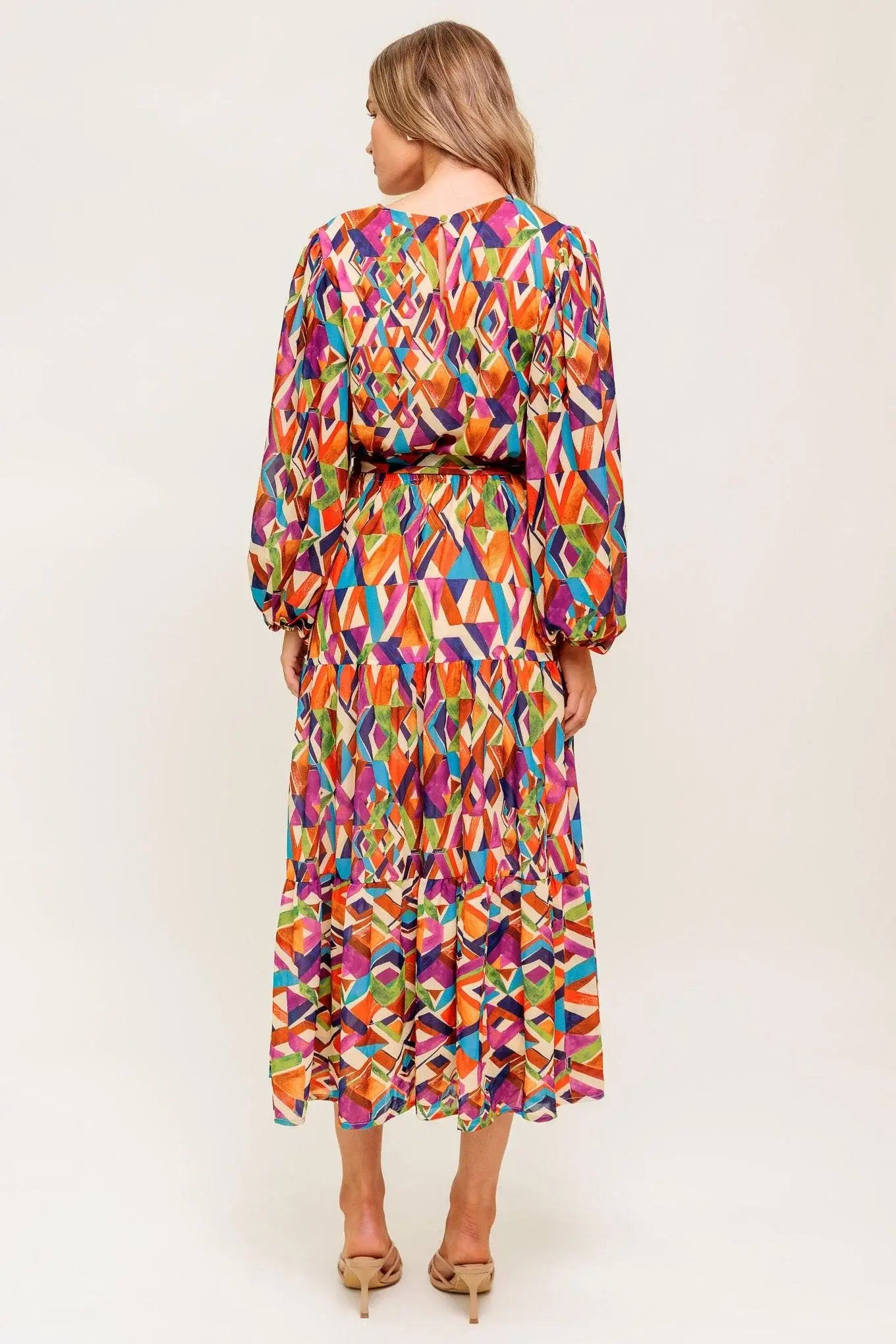 YOUR SWEETIE WOVEN MIDI DRESS - Flying Tomato - Flyclothing LLC