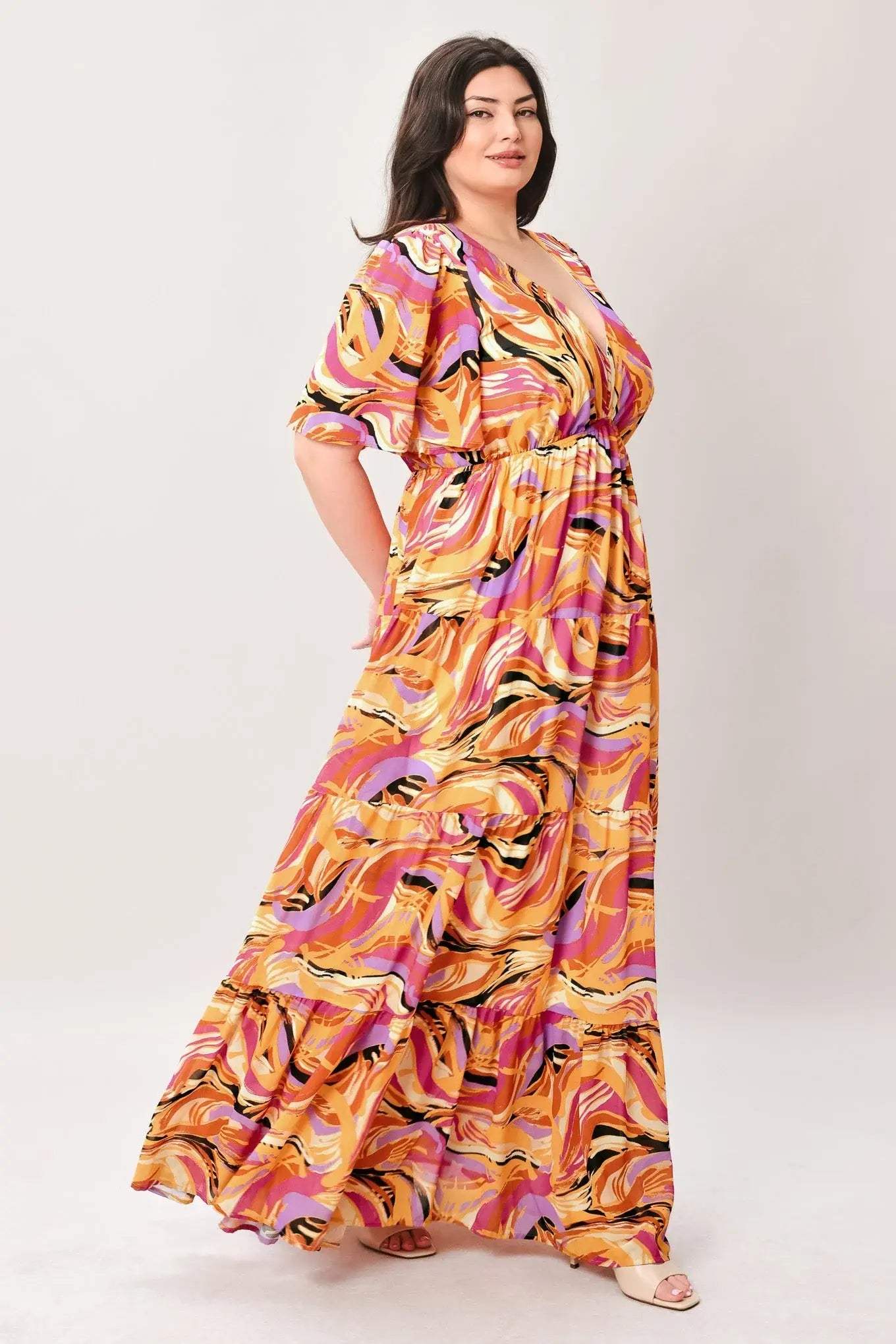 REFRESHING VIBE WOVEN MAXI DRESS - Flying Tomato - Flyclothing LLC