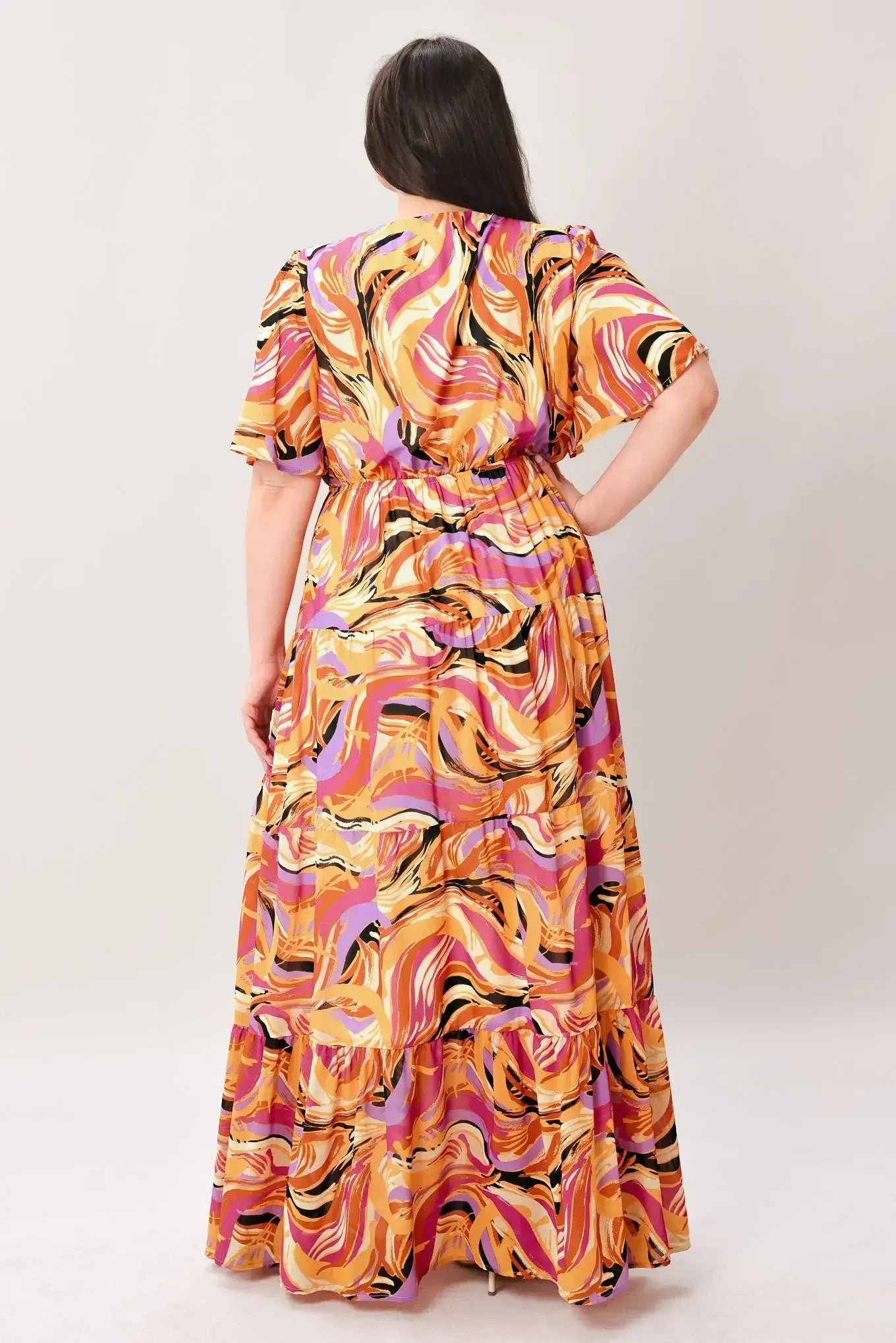 REFRESHING VIBE WOVEN MAXI DRESS - Flying Tomato - Flyclothing LLC