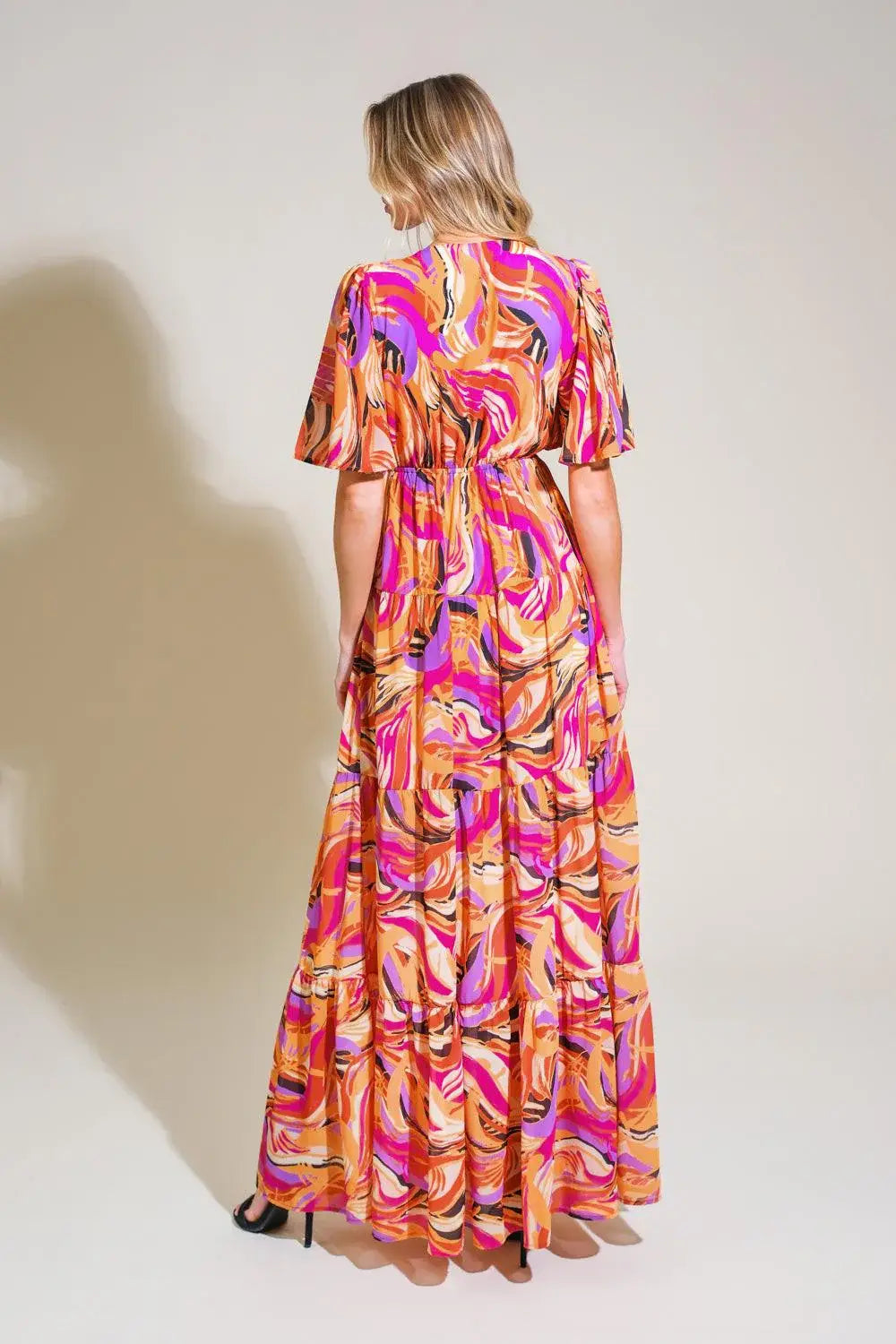 REFRESHING VIBE WOVEN MAXI DRESS - Flying Tomato - Flyclothing LLC