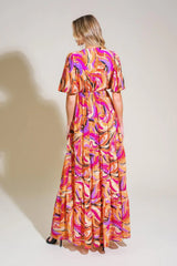 REFRESHING VIBE WOVEN MAXI DRESS - Flying Tomato - Flyclothing LLC