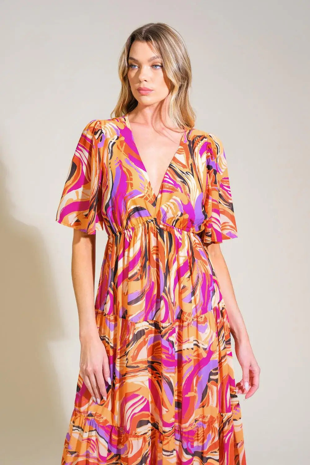REFRESHING VIBE WOVEN MAXI DRESS - Flying Tomato - Flyclothing LLC