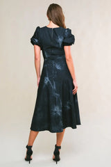 GARDEN GRACE TWILL MIDI DRESS - Flying Tomato - Flyclothing LLC