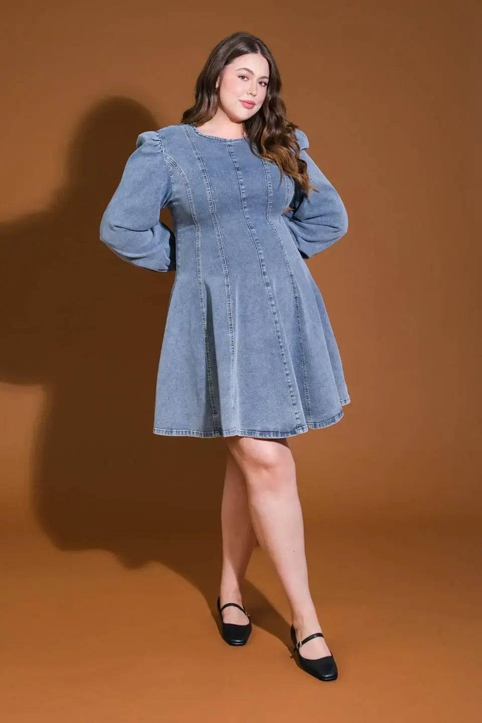YOUR SWEETIE DENIM MINI DRESS - Flying Tomato - Flyclothing LLC