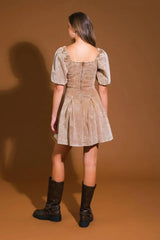 URBAN SOPHISTICATION TWILL MINI DRESS - Flying Tomato - Flyclothing LLC
