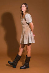 URBAN SOPHISTICATION TWILL MINI DRESS - Flying Tomato - Flyclothing LLC