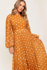 MOMENT MAKER WOVEN MIDI DRESS - Flying Tomato - Flyclothing LLC