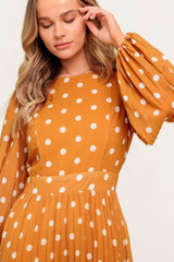 MOMENT MAKER WOVEN MIDI DRESS - Flying Tomato - Flyclothing LLC