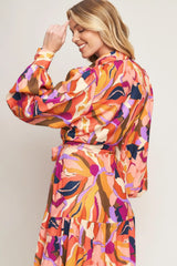 ROSEWOOD ROMANCE WOVEN MIDI DRESS - Flying Tomato - Flyclothing LLC