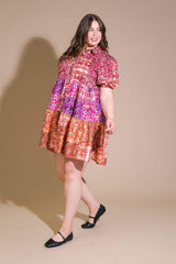 KEEP IT INTERESTING WOVEN MINI DRESS - Flying Tomato - Flyclothing LLC