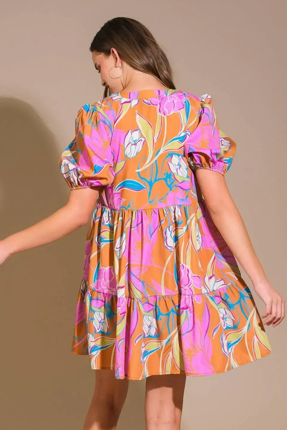 MOMENTOUS CUTENESS WOVEN MINI DRESS - Flying Tomato - Flyclothing LLC