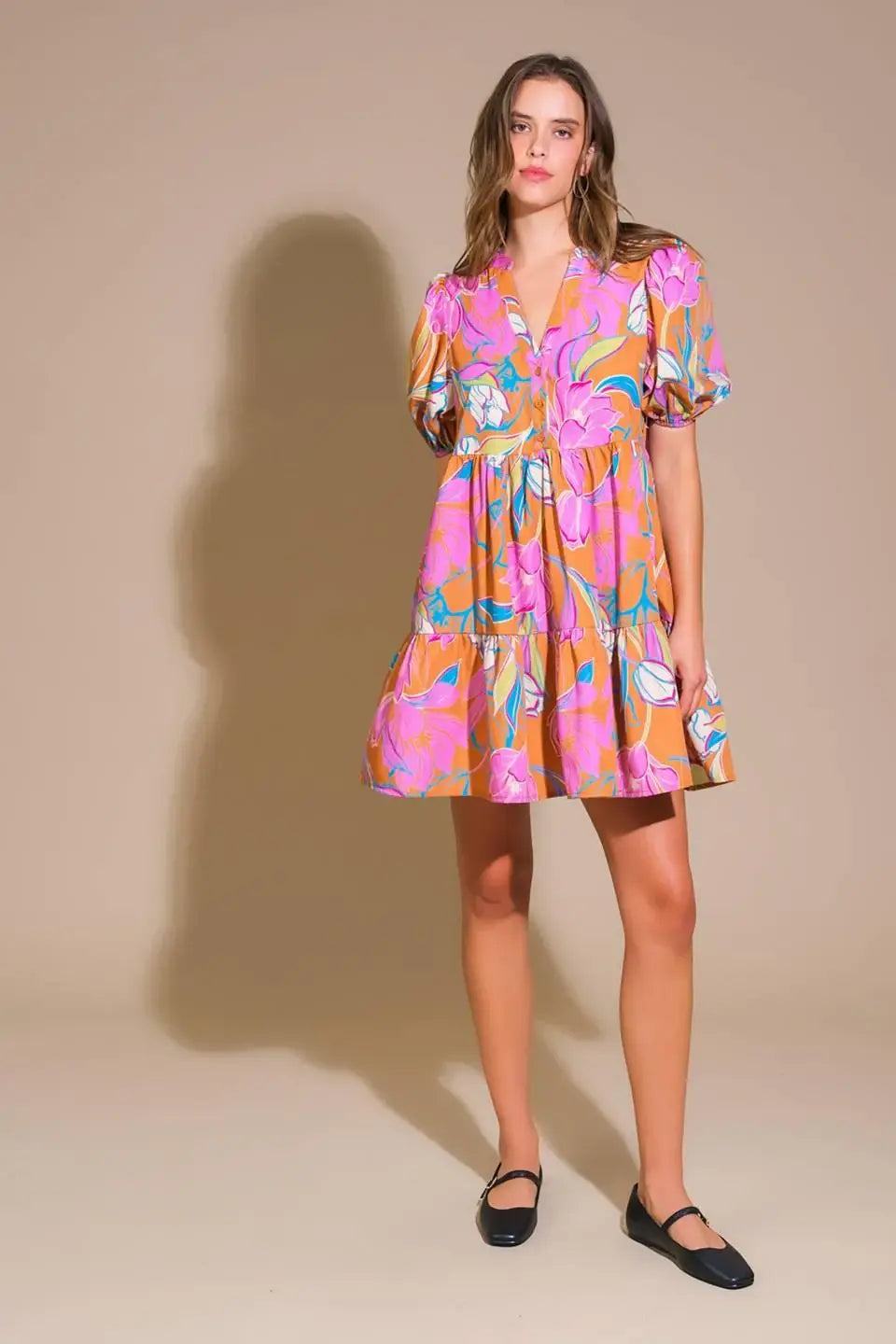 MOMENTOUS CUTENESS WOVEN MINI DRESS - Flying Tomato - Flyclothing LLC